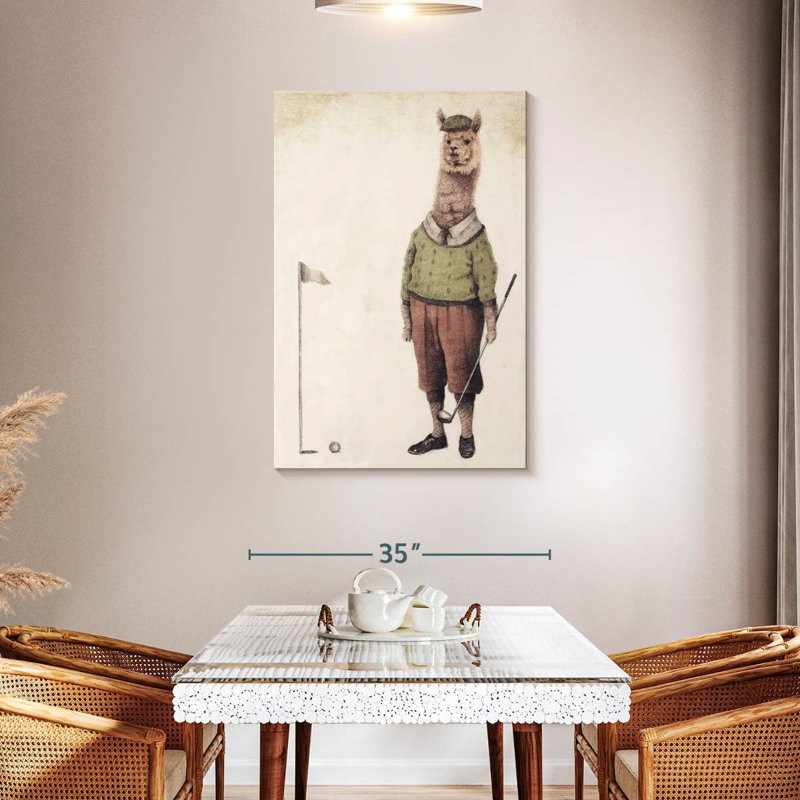 Ketti Alpaca Golf Club, H 45 po x l 30 po