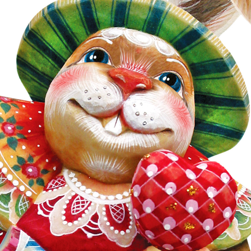 Figurine de lapin Tibie Mamie