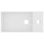 Belfry Bathroom Kettering 480mm L x 250mm W Ceramic Rectangular Sink with Overflow-514488301