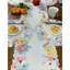 Chemin de table floral printanier