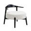 Chaises d'appoint rembourrées seulement, sans les tables