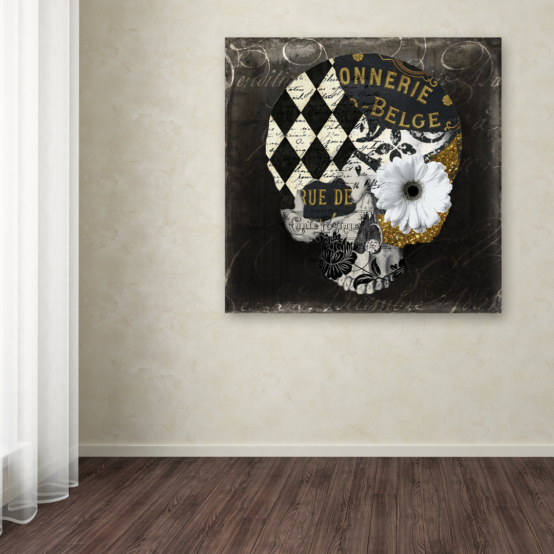 Jadaya Paris Halloween I' by Color Bakery Graphic Art on Wrapped Canvas Lark Manor™ 