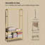 Heavy Duty Clothes Rack, Metal Garment Rack With 2 Tier Closet Shelves-662577542