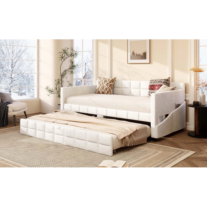 Lit de jour Modern, Beige