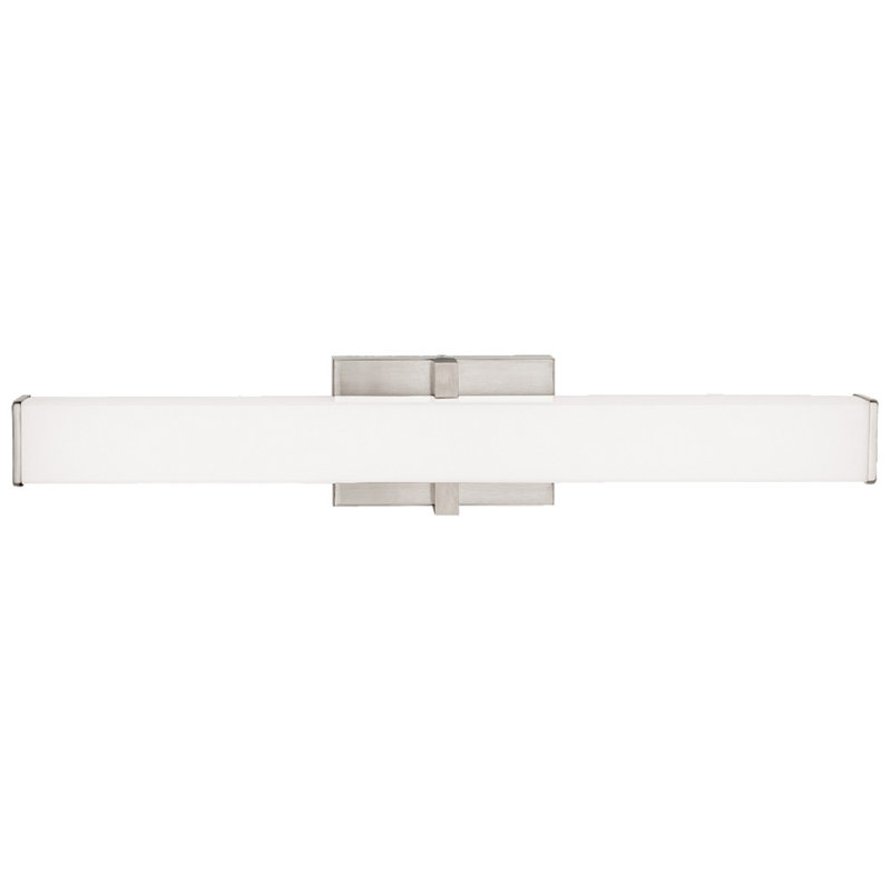 Ellis 1 - Light LED Bath Bar, Satin Nickel