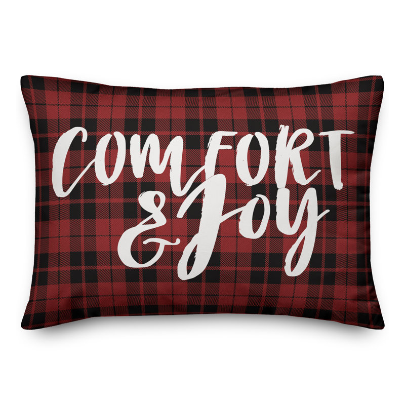  Housse de coussin lombaire Comfort and Joy, Polyester/ Bourre en polyester