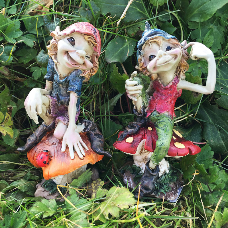 Fantasy & Sci-Fi Weather Resistant Resin Garden Statue