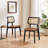 Starla 18.9" W Leather Side Dining Chairs-1662271028