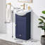 Naing 18" Blue Minimalist Free-standing Single Bathroom Vanity Set