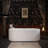 67" Freestanding Solid Surface Bathtub