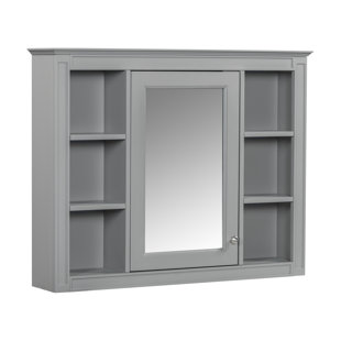 35'' x 27.5'' Medicine Cabinet, Wall Mounted Bathroom Storage Cabinet, Modern Bathroom Wall Cabinet