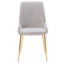 Chaise d'appoint en velours Maurio-963019814