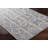 Elvane Geometric Hand Braided Wool Area Rug in Blue-1326982674