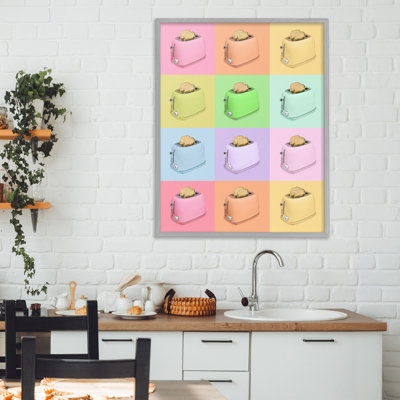 Giclée encadrée Golden Disco
