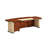 Infinity Solid Wood Top Executive Desk Set