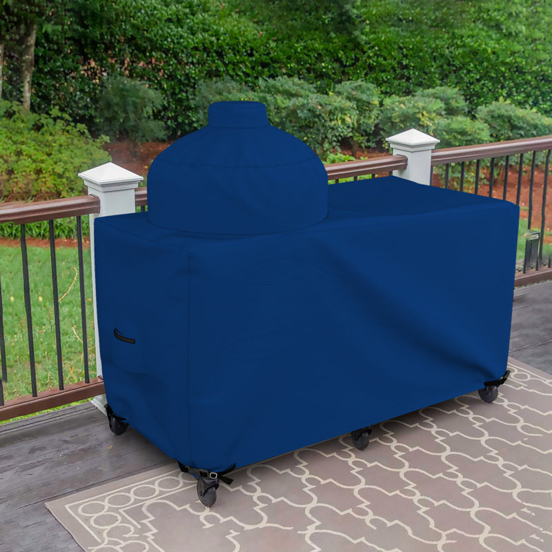 Blue Elephant 152.4cm W x 76.2cm D Grill Cover, Blue