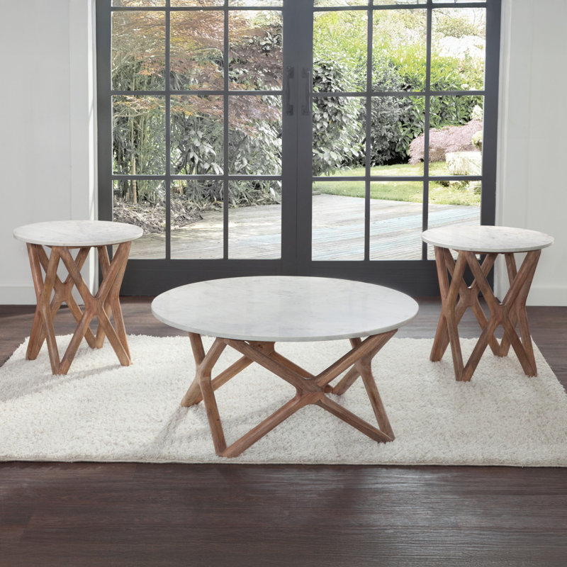 Wyman 3-Piece Living Room Table Set