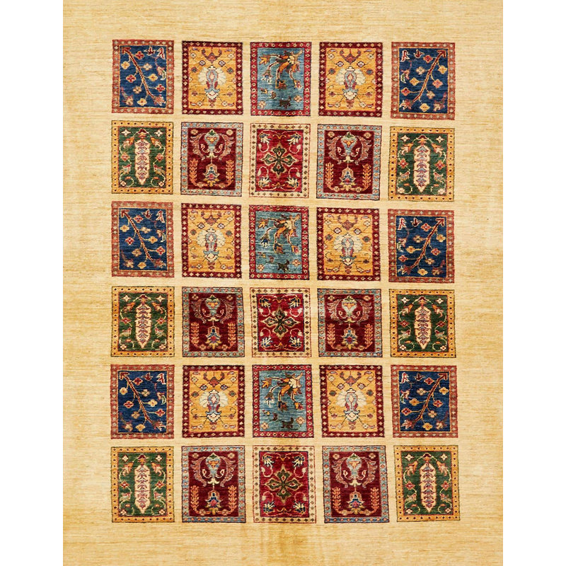 Tapis abstrait moderne 677, Rectangle 7 pi x 9 pi
