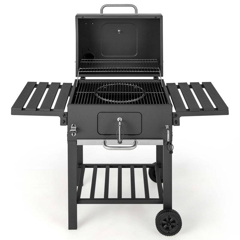 Costway 50.5'' W Barrel Charcoal Grill