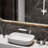 Waterfall spout design bathroom single hole sink faucet with single handle design-109325931