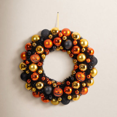 19 " Pumpkin & Gourds Wreath