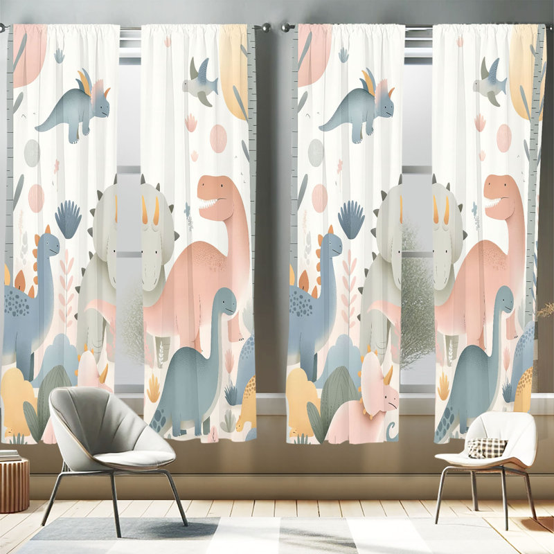 Semi Sheer Curtain, 56" W x 95" L