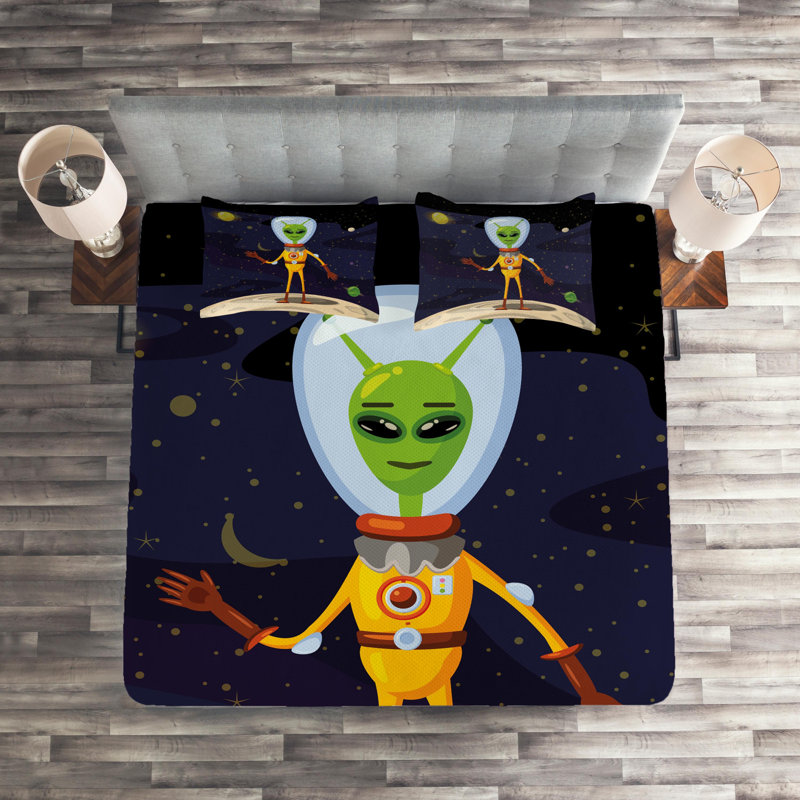 Coverlet, King Bedspread + 2 Shams