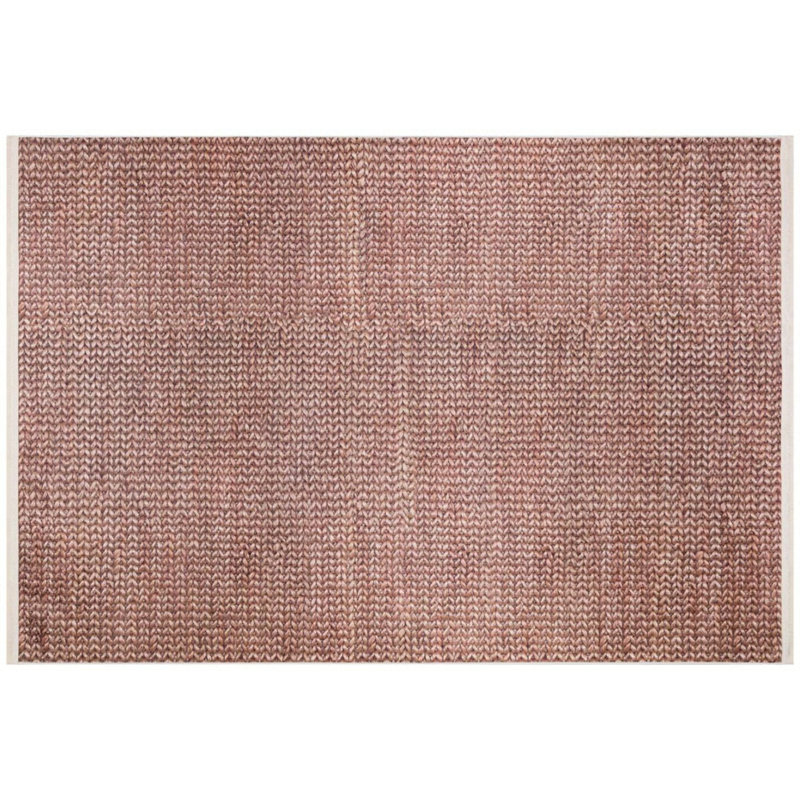 Tapis de couleur brune Gabrielle, Tapis de couloir 3 pi 3 po x 9 pi 10 po