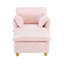 Chaise longue en velours côtelé avec repose-pieds et coussins Leta-1320343512