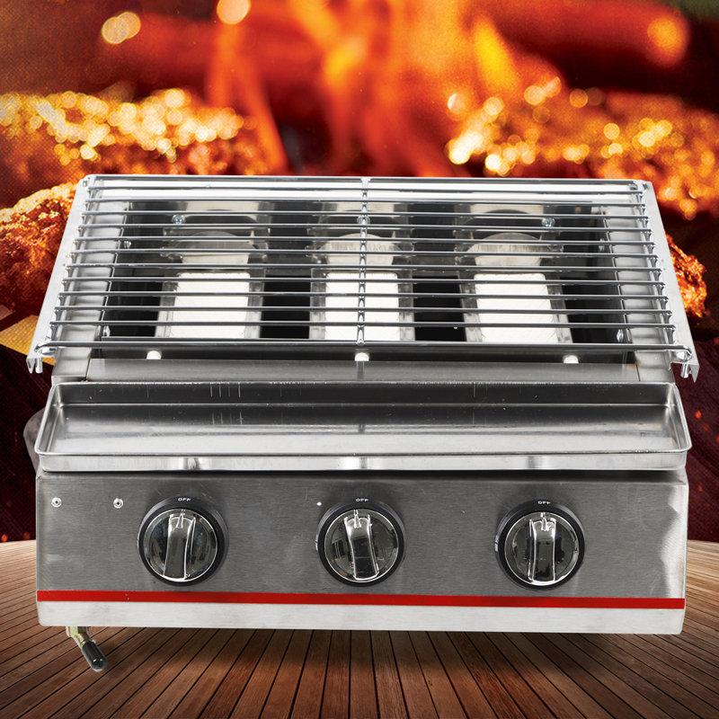 Barbecue au propane liquide à 3 brûleurs 50 BTU Lomana
