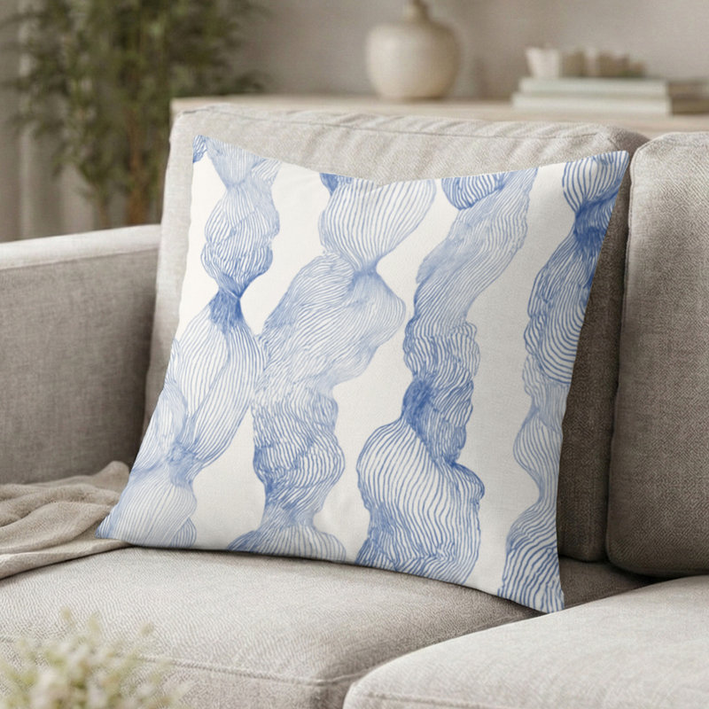 Coussin Abstract, H 18 po x l 18 po