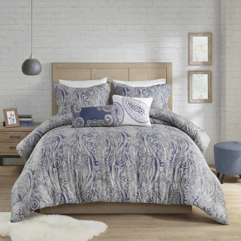 Ensemble de housse de couette Stella, Housse de couette pour lit double/grand lit, 2 tai
