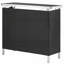 Table de bar pliante portable avec étui de transport - 38,39 po x 15,16 po x 34,25 po