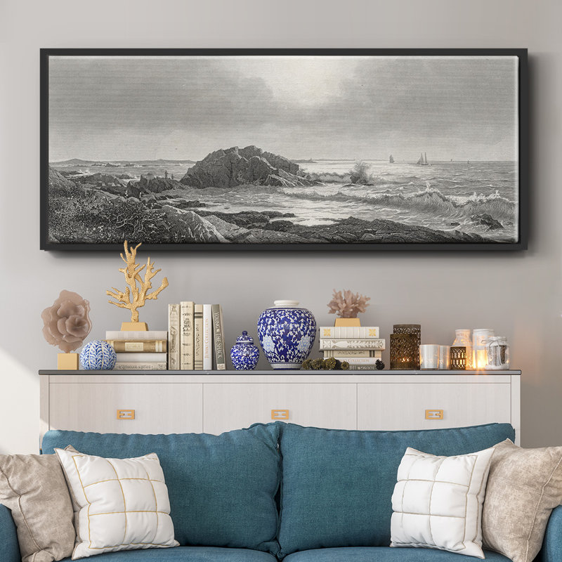 Indian Rock- Framed Canvas