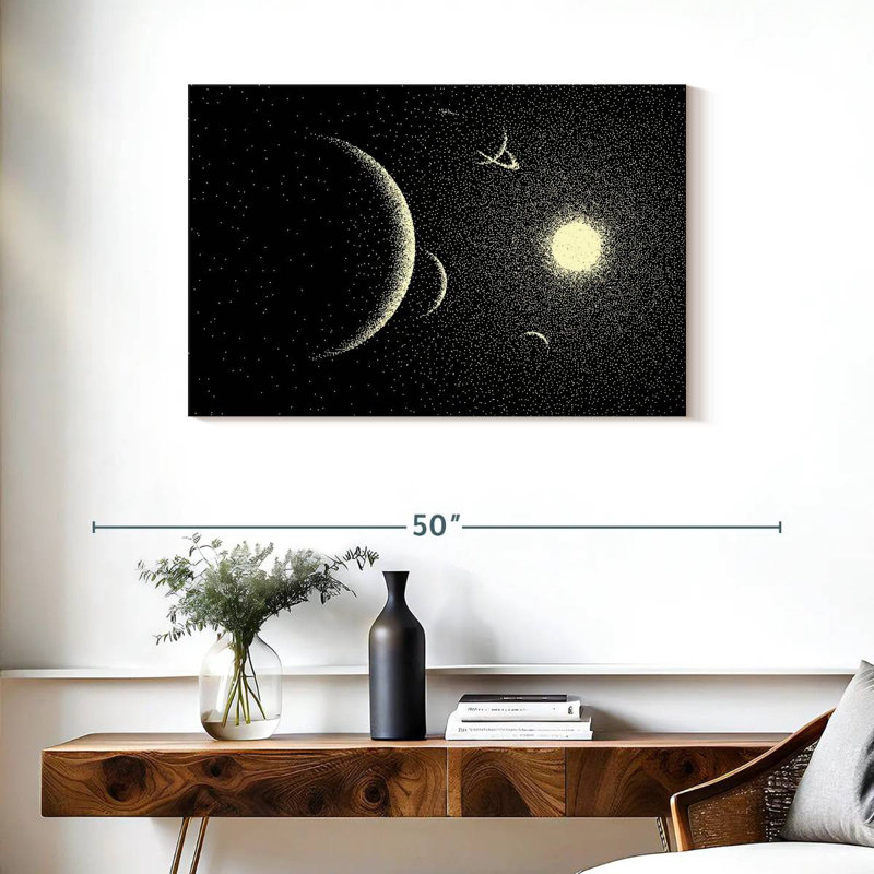 Oberle Star Clusters, 24" H x 36" W