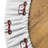 Ebern Designs Golf Fitted Round Tablecloth Diameter Red Charcoal Grey-243005249