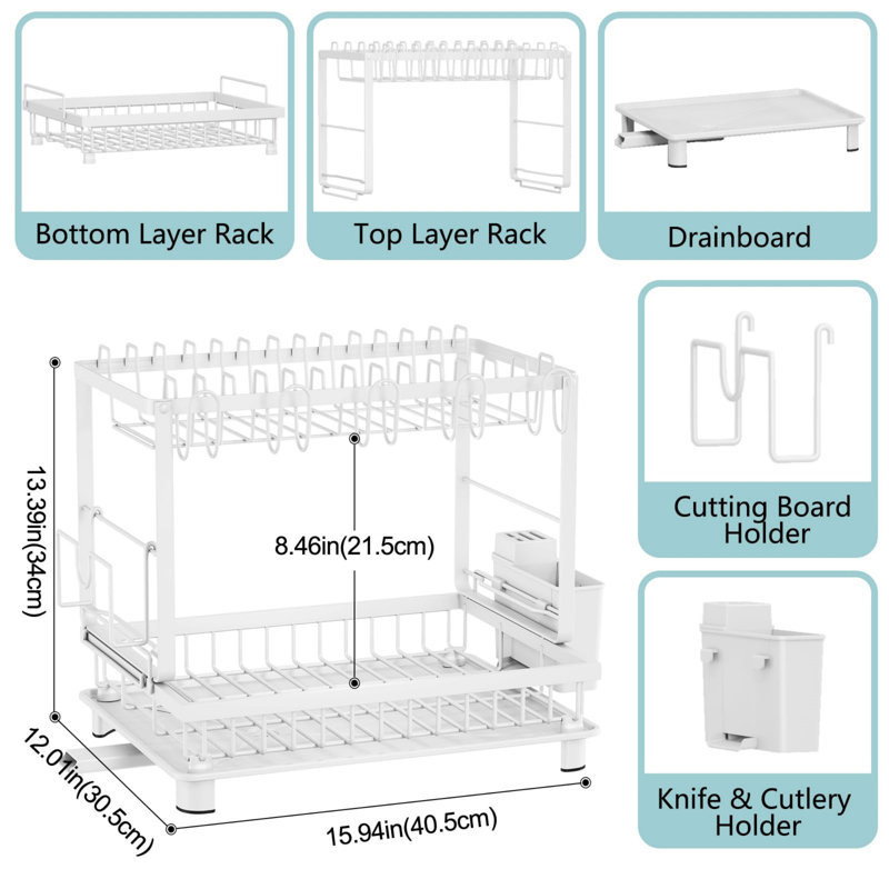Over The Sink Dish Rack