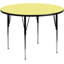 Table ronde mobile en stratifié Goddard-12526357-40480848