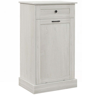 Kitchen Tilt Out Trash Bin Cabinet Free Standing Recycling Cabinet