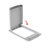 Dowell Plastic Trash Can With Lid-116206615