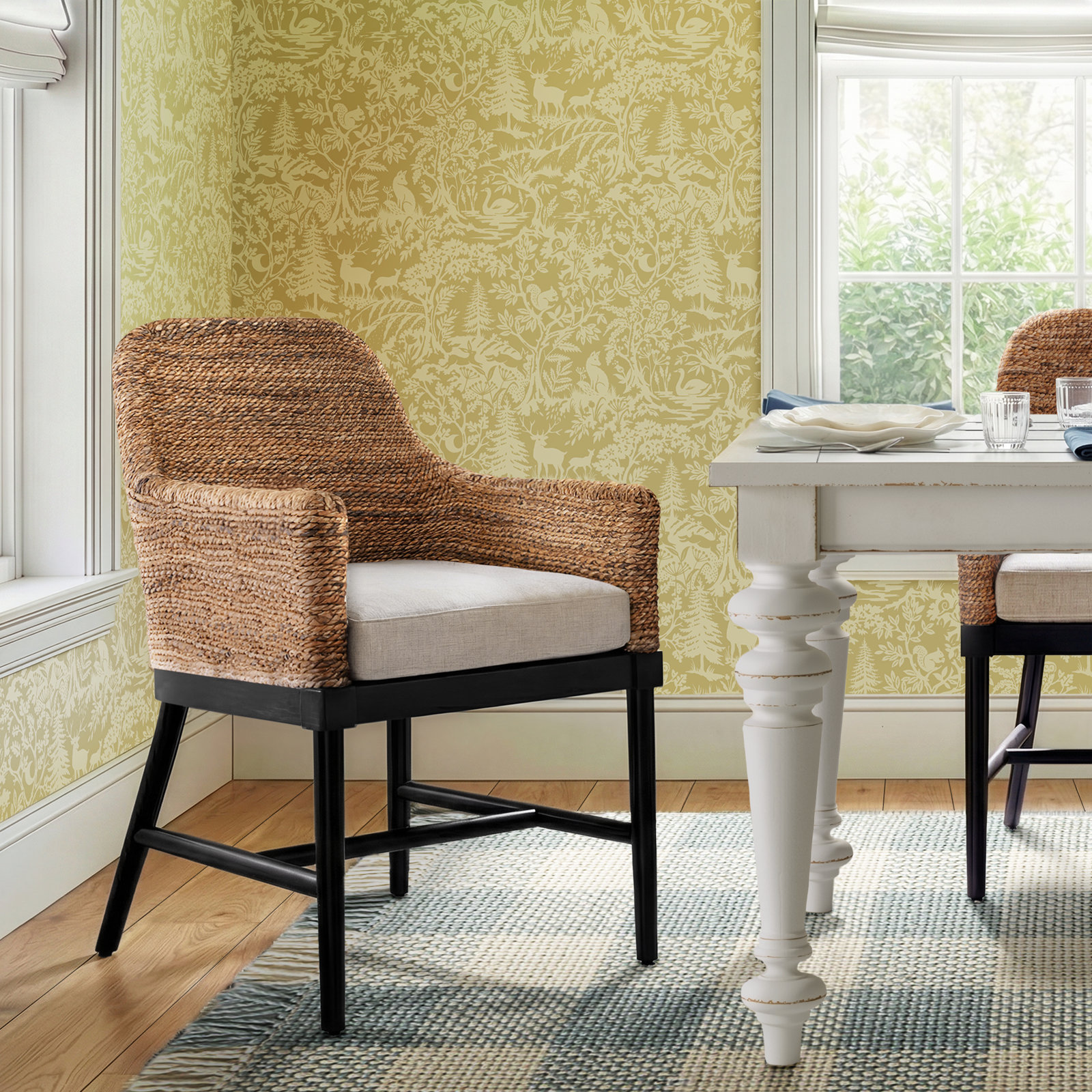 Westlund Mahogany Dining Armchair
