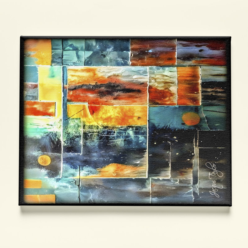 Harmony In Chaos Canvas Print, 36" H x 24" W