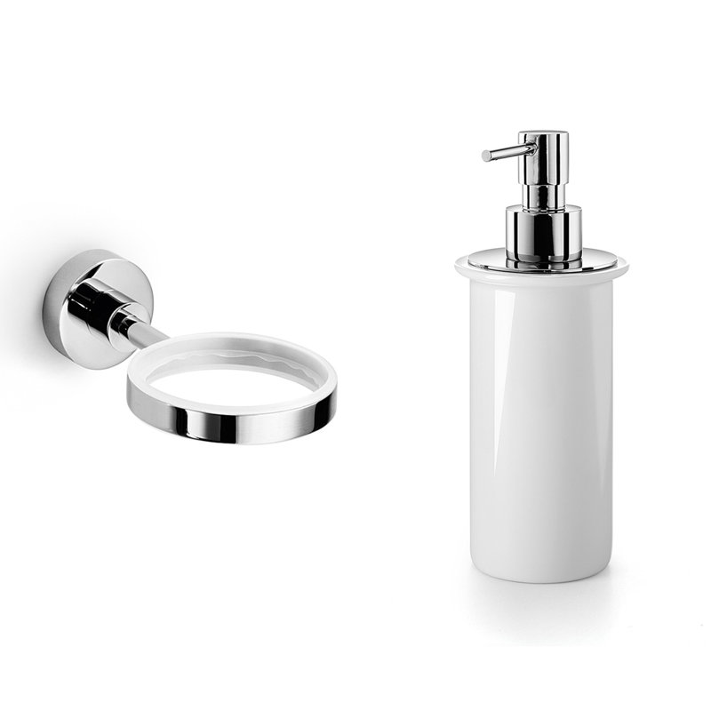 Baketo Soap Dispenser, Ceramic White