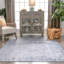 Nile Vintage Medallion Flatweave Grey Area Rug-61443462