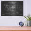 «Lasso for Horses Blueprint Vernis Chalkboard», art mural en métal-986052169