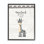 « more aimé giraffe, famille de dessins animés », impression