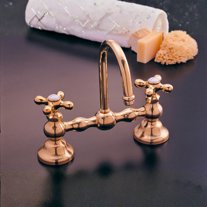 Columbia Bridge Gooseneck Lavatory Faucet by Strom Living, Oil Rubbed Bronze