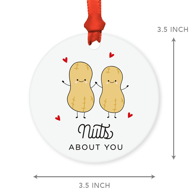 Ornement de boules de Noël Funny Food pun