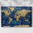 MAP III  -Premium Gallery Wrapped Canvas -Ready to Hang-2050071665