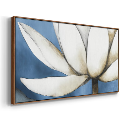 Botanical Series-CCCXLVII- Framed Gallery Wrapped Canvas -Ready to Hang